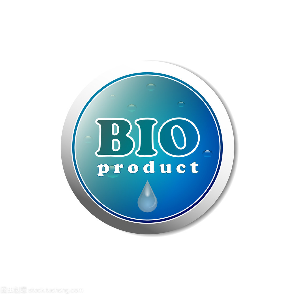生命科學的微觀交響 生物產品按鈕與水滴的隱喻